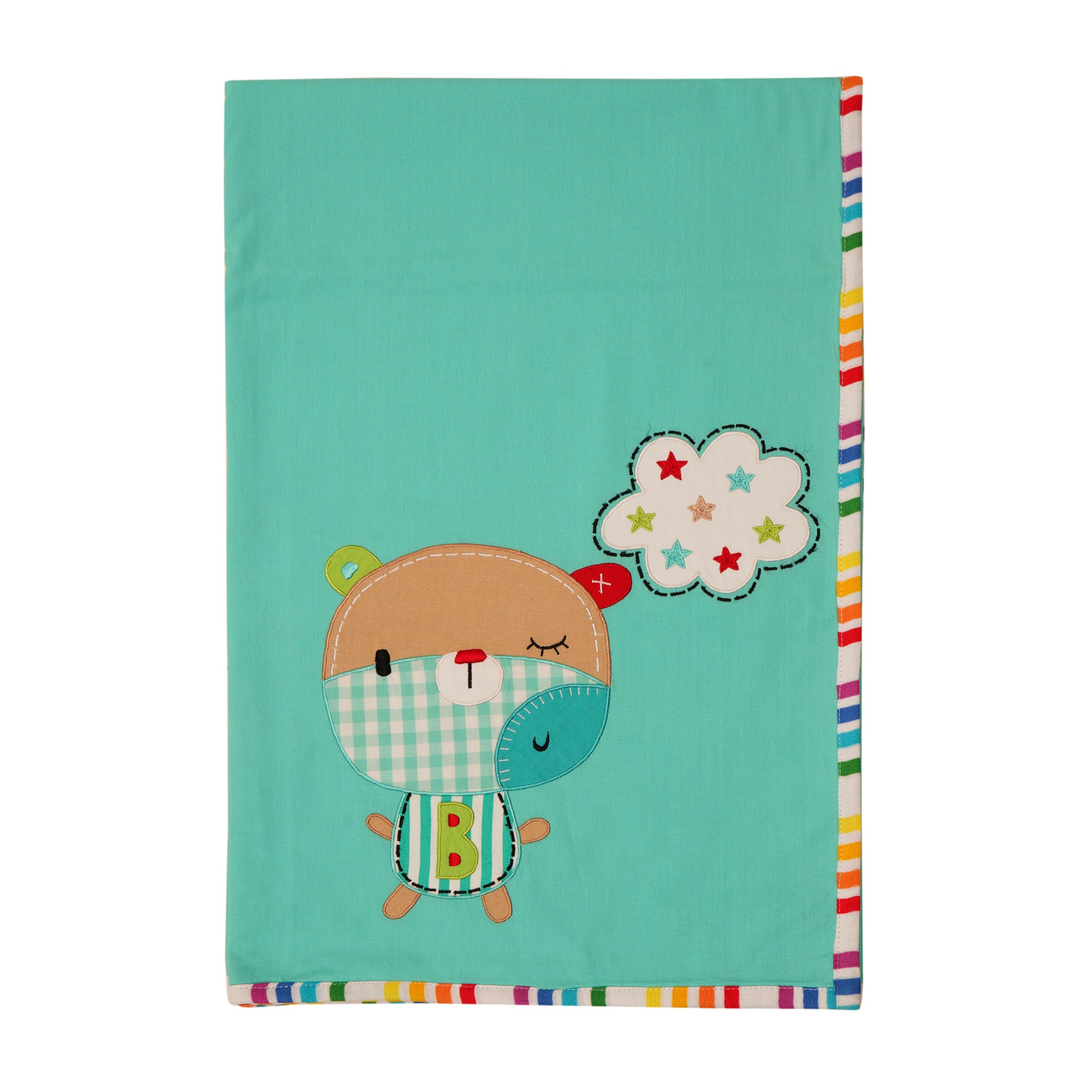 Cloud Teddy Cotton Wrap Sheet