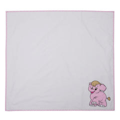 Elephant Pink Cotton Wrap Sheet