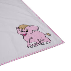 Elephant Pink Cotton Wrap Sheet