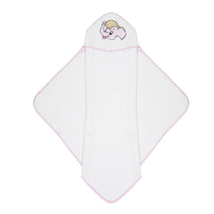 Pink Elephant Infant Hooded Towel