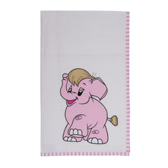 Elephant Pink Cotton Wrap Sheet