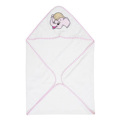 Pink Elephant Infant Hooded Towel