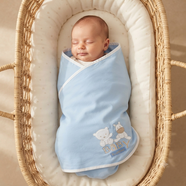Baby Buddies Cotton Wrap Sheet