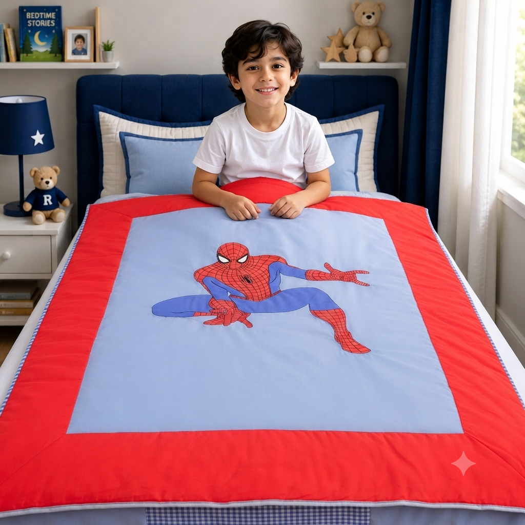 Spideman Quilt