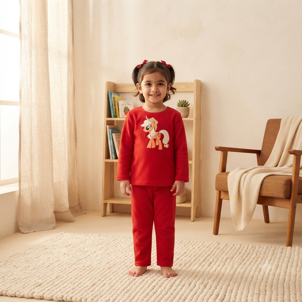 Pony Res Fleece Night Suit