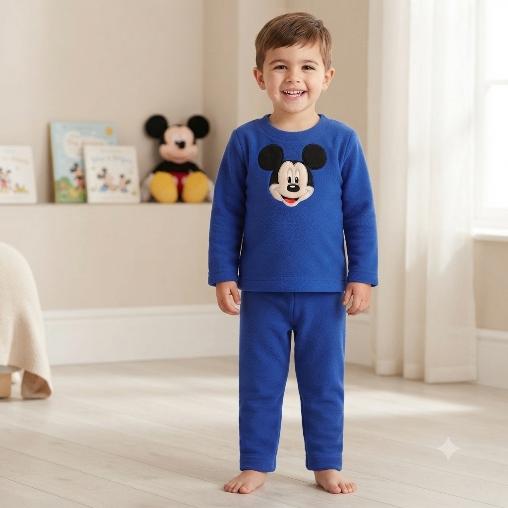 Mickey Fleece Night Suit