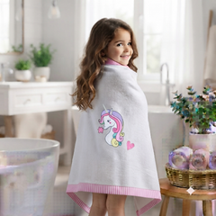 Rainbow Unicorn Bath Towel