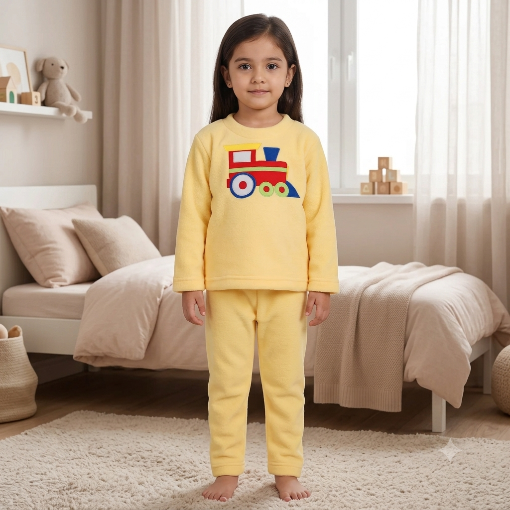 Train Fleece Night Suits