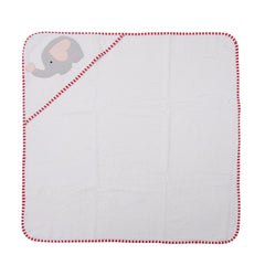 Grey Elephant Infant Hooded Towel