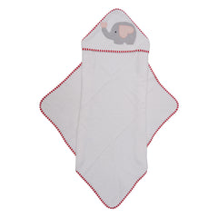 Grey Elephant Infant Hooded Towel