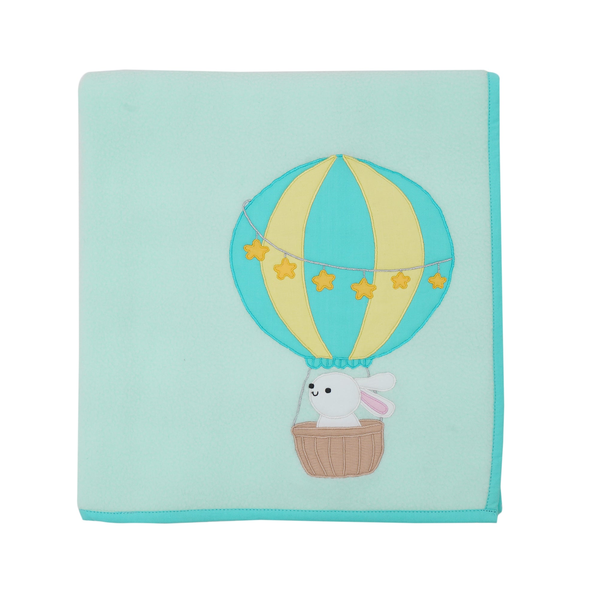 Hot Air Balloon Fleece Blanket
