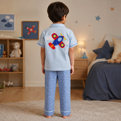 Aeroplane Cotton Night Suit