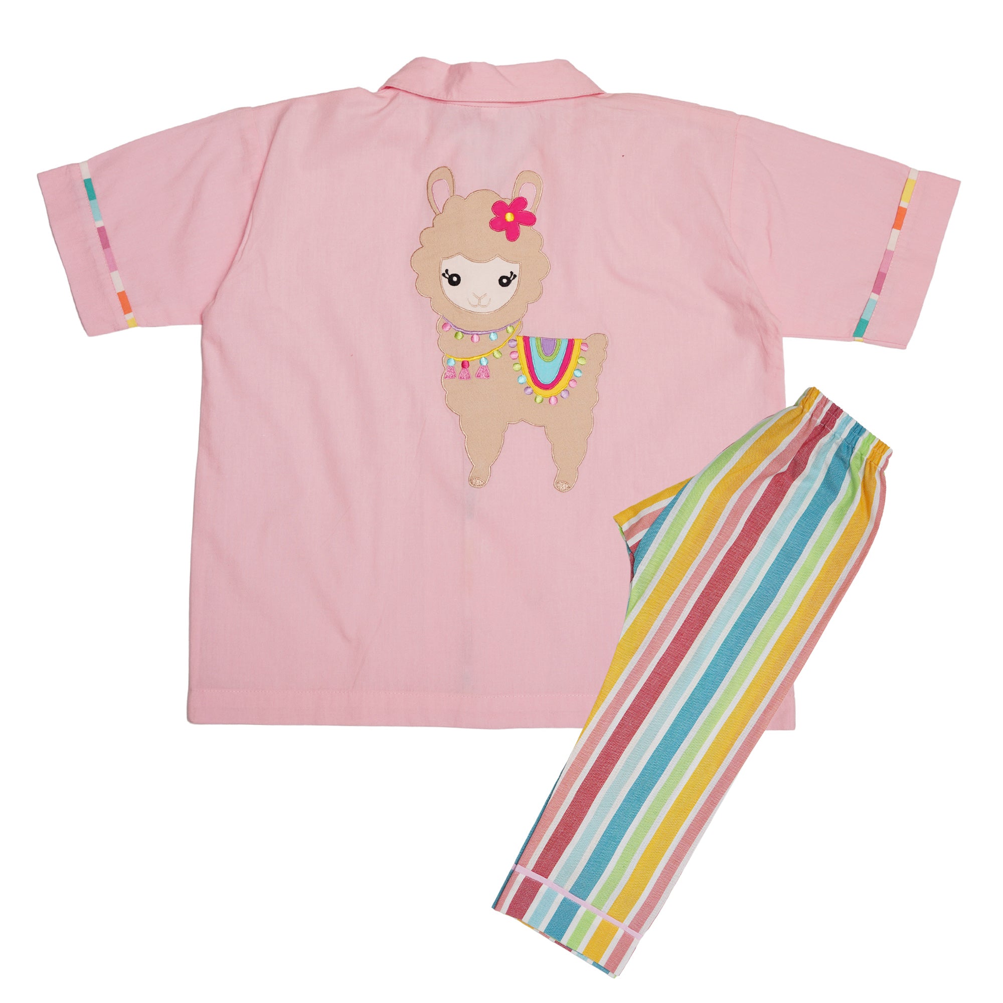 Llama Cotton Night Suit
