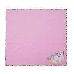 Pink Unicorn Fleece Blanket