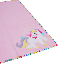 Pink Unicorn Fleece Blanket