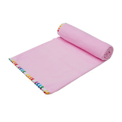 Pink Unicorn Fleece Blanket