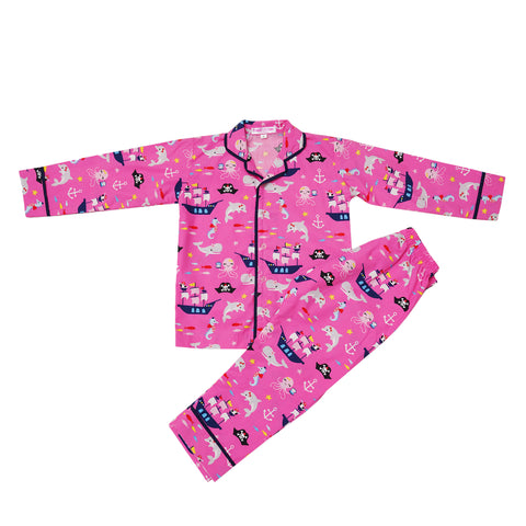 Pirate Printed Night Suits