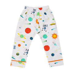 Planets Printed Night Suits