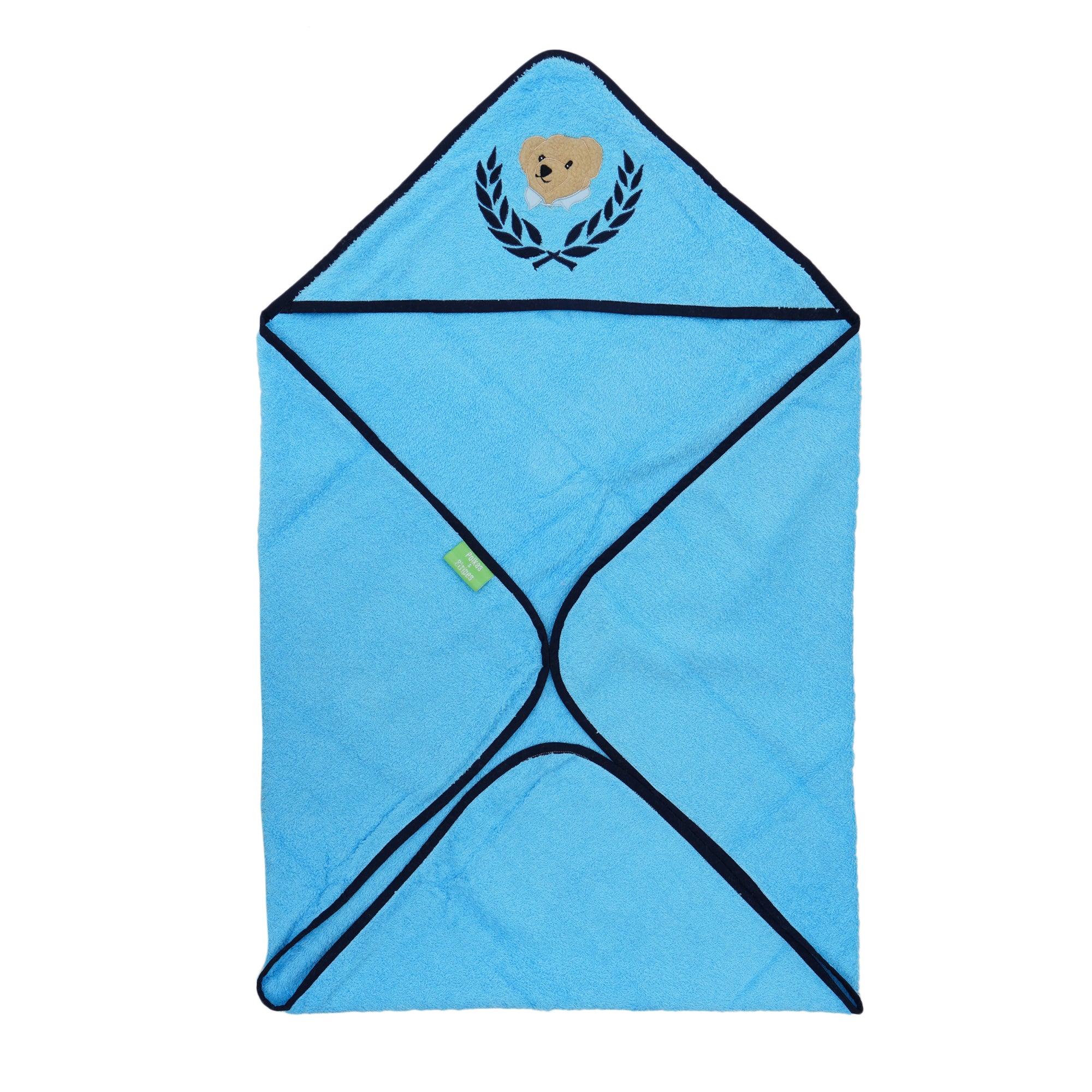 RL Bear Boy Infant Hooded Towel