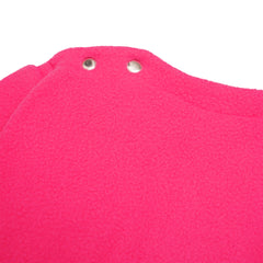 Llama Dark Pink Fleece Night Suit