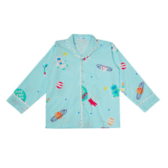 Spece Printed Night Suits