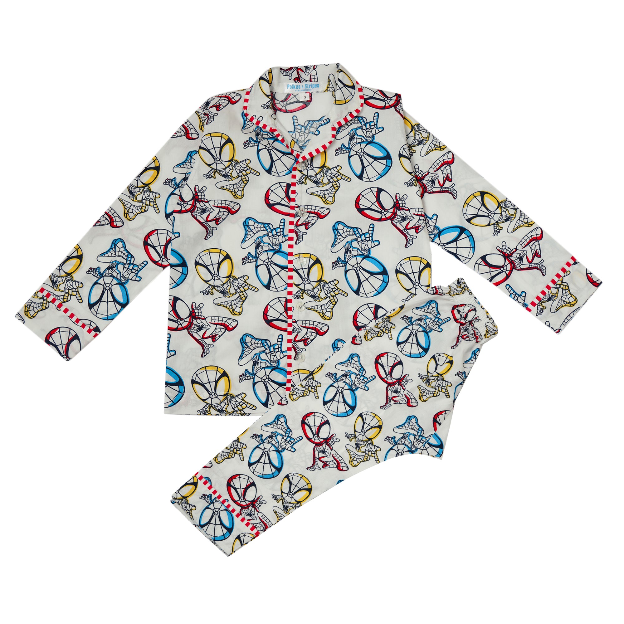 Spiderman Printed Night Suits