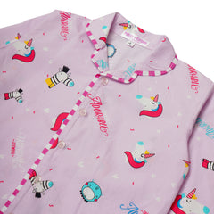 Unicorn Printed Night Suits