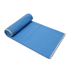 Zebra Blue Fleece Blanket