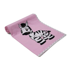 Zebra Pink Cotton Wrap Sheet