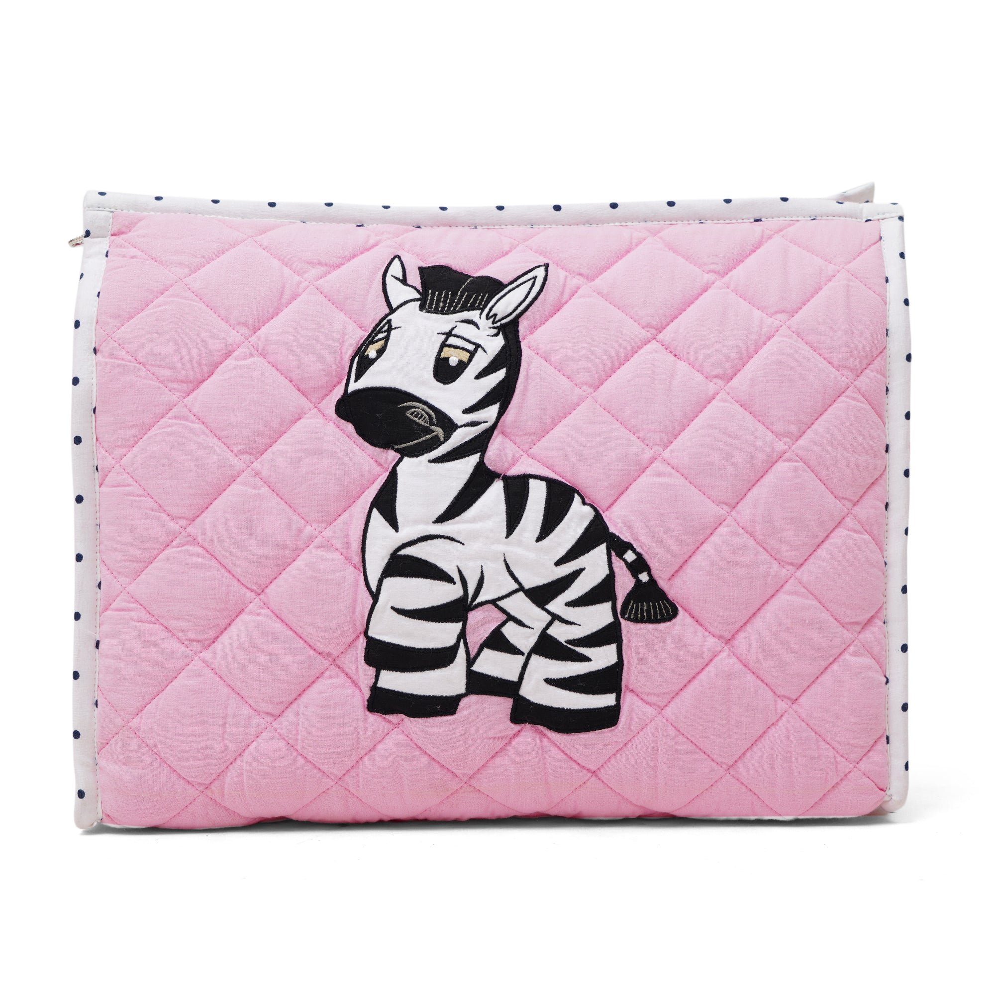 Zebra Pink Travel Pouch