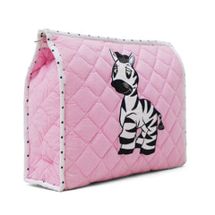 Zebra Pink Travel Pouch