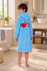 Red Car Bath Robe