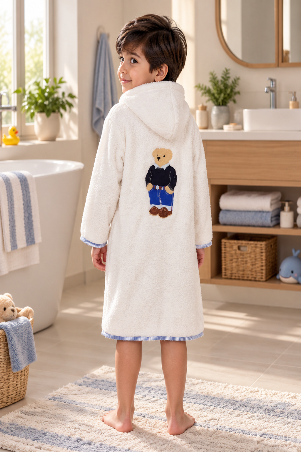 RL Bear Bath Robe